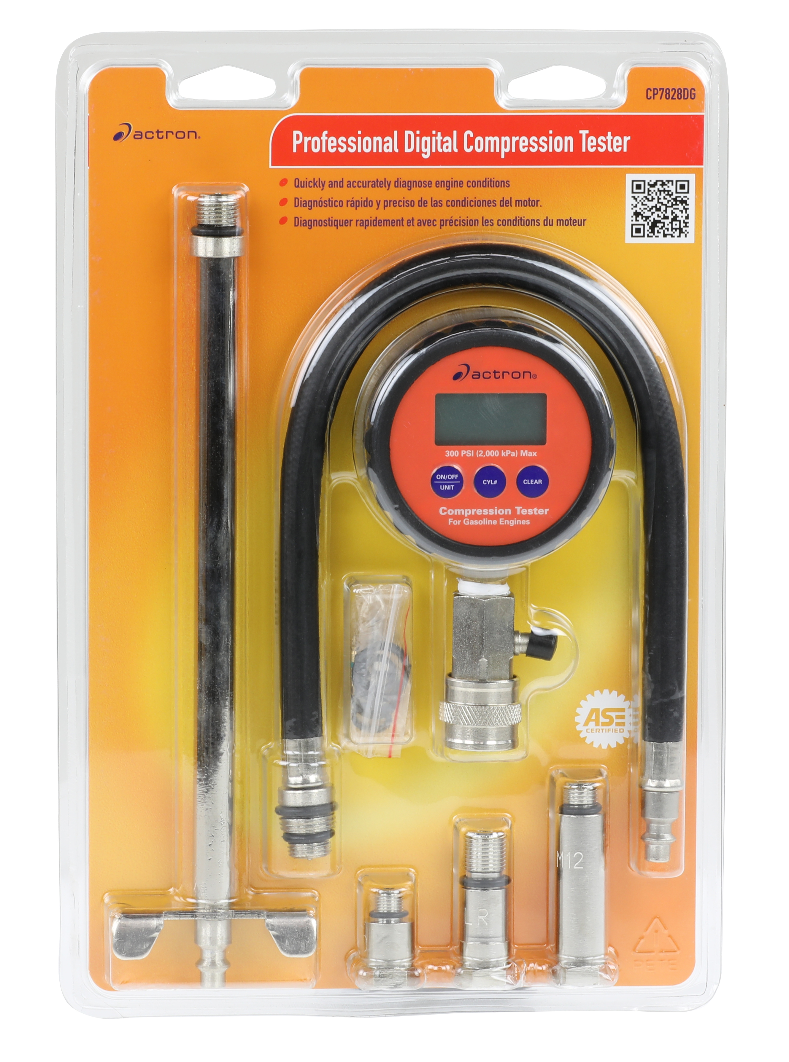 Actron Professional Compression Tester, 9218943