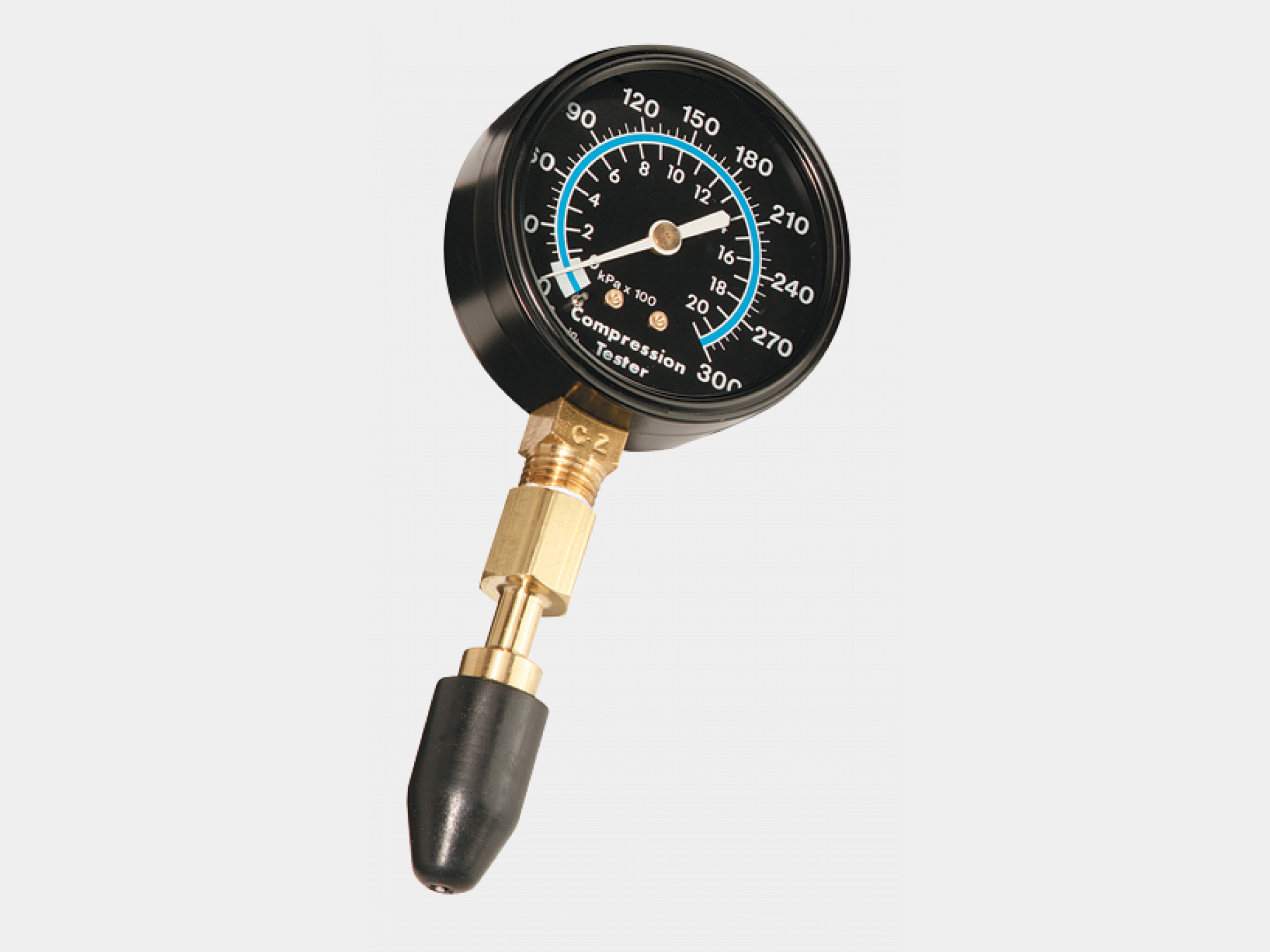 2-½” Compression Tester  Actron External Pressure Valve